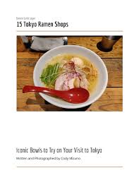 The ramen museum introduces the history of ramen and features about a dozen ramen stores with regional flavors from across japan in a setting of tokyo in the 1950s, the time when ramen gained popularity. 15 Tokyo Ramen Shop Guide Ebook Ramen Guide Japan
