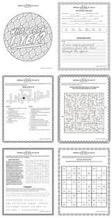 50 Best Come Follow Me 2019 Senior Primary Handouts Puzzles