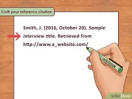 An interview published in a print medium is cited much like a periodical, as seen in the first example. 3 Ways To Cite An Interview In Apa Wikihow