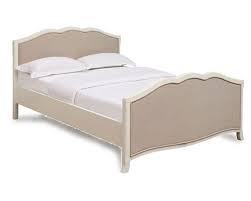 Beautiful full size antique bed! Chantelle Antique White Double Bed Frame