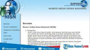 Ketika kamu atau anak kamu memasuki jenjang sekolah sd pastinya akan langsung mendapatkan nisn yang di berikan di sd. Cara Cek Nisn Nomer Induk Siswa Nasional Online Berdasarkan Nisn Dan Nama Mudah Dan Cepat Halaman All Tribun Sumsel