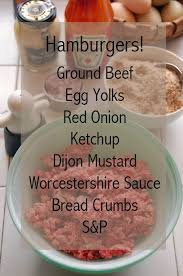 How To Make Homemade Hamburgers My Way Recipe Recipes Homemade Hamburgers Food