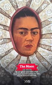 Frida Kahlo Tarot Major Arcana Deck, Divination Tool Oracle Cards, Rider  Waite Tarot Card for Beginner, Magic Realism Surrealism Art Fan