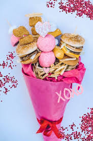 Need A Last Minute Valentine S Day Gift Nothing Says I Love You Like Food On A Stick Make That Speci Food Bouquet Edible Arrangements Diy Edible Arrangements