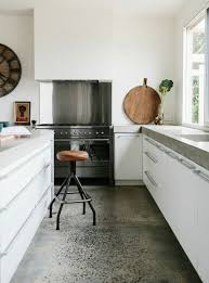 Flotad Golf Concrete Kitchen Floor Kitchen Interior Concrete Kitchen
