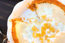 Sweet Corn Cream Pie | The Frayed Apron