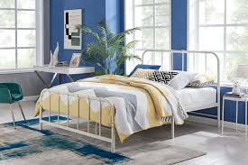 You may discovered one other white metal bed frame queen size higher design ideas. Ovela Milan Metal Bed White Queen Kogan Com