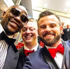 Floyd Mayweather and his baby mama Melissia attend Donald Trump's inaugural  ball