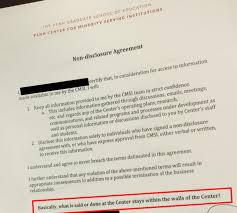 Us military non disclosure agreement. Marybeth Gasman Required Students At Her Research Center To Sign Blanket Nondisclosure Agreements Which Experts Say Is Unheard Of In Academe