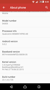 Xperia Z2 23 1 A 0 726 Firmware Lollipop Update Rolling X Reality Vivid Mode Working Now Firmware Tech Updates Mobile Models