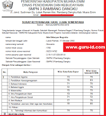 Aneka surat keputusan (sk) kepala sekolah terkini Contoh Skhun Smp Masnurul