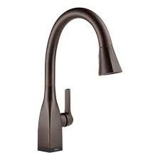 You only need to touch the spout anywhere and the water will start flowing. Delta Mateo Single Handle Pull Down Kitchen Faucet With Touch2o And Shieldspray Technologies Venetian Bronze Walmart Com Walmart Com