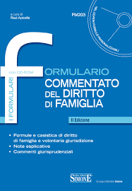 712 noul cod de procedură civilă condiţii de admisibilitate contestaţia la executare. Formulario Commentato Del Diritto Di Famiglia Fm203 Edizioni Simone