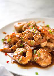 Asian Chilli Garlic Prawns Shrimp Recipe Recipetin Eats Chilli Garlic Prawns Garlic Prawns