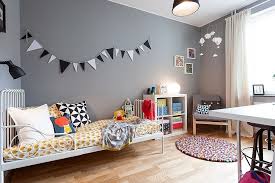 Bedtime and playtime are one and the same with this kid's modular loft bed with slide. 25 Cool Kids Bedrooms That Charm With Gorgeous Gray