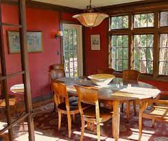 3 1/2 x 7' 6 (90) victorian casing $1.75 /foot or $13.13 each 3 1/2 x. The Stained Wood Trim Stays 16 Wall Colors To Make It Sing Stained Wood Trim Red Dining Room Dining Room Colors