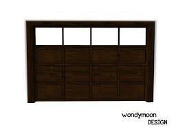 Build Set 4 More Modern Garage Door 1 Glass Found In Tsr Category 39 Sims 3 Doors 39 Modern Garage Doors Sims 4 Cc Furniture Garage Doors