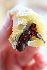 3 Ingredient Cheater S Chocolate Croissants Recipe Chocolate Croissant Food How Sweet Eats