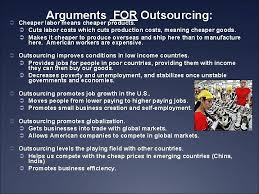 That means getting (and checking) references. Outsourcing Offshoring How Does It Affect The Us