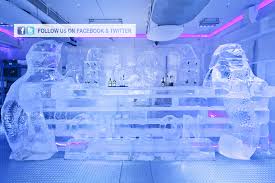 Bar Made Out Of Ice Ice Bars Ice Hotel Adventure Gifts