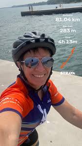 Surpassed cycling goal of 400 km