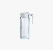 Ribbed Glass Water Jug with Lid Custom Manufacturer Factory ...