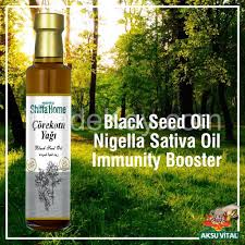 In arabic it is called habbatus sauda, the english called black seed, black cumin in malay language and the scientific language is called nigella sativa. Black Seed Oil 500 Ml Glass Bottle Cold Pressed Pure Habbatus Sauda Oil By Aksu Vital Natural Herbal Products Turkey