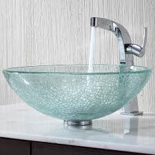 Basins are available to order individually or as part of a glass bowl vanity unit set. Glass Bathroom Sinks Home Design And Decor Reviews