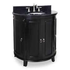 This piece is carefully handcrafted of sturdy wood. 33 Demi Lune Espresso Vanity With Optional Matching Black Granite Top By Jeffrey Alexander V Bathroom Vanity Bathroom Vanity Cabinets Bathroom Vanity Style