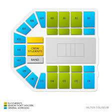 Hilton Coliseum 2019 Seating Chart