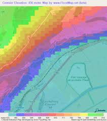 The cressier refinery is currently the only operating refinery in switzerland and accounts for approximately 25 percent, by volume, of all refined products sold nationally. Elevation Of Cressier Switzerland Elevation Map Topography Contour