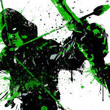 Green Arrow Tap To See More Beautiful Splash Art Abstract Wallpapers Mobile9 Arrow Poster Green Arrow Arrow Artwork