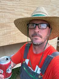 Chook pen made from recycled materials