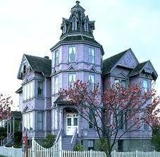 Purple Victorian House Victorian Homes Victorian Style Homes Victorian Architecture