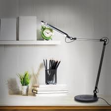 Position the lamp at any angle so you can read more comfortably. Led Swing Arm Architect Desk Lamptouch Switch Dimmer Table Lamp Bedroom Reading Room Business Office Task Lighting 10w Silver Desk Lamps Aliexpress