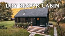 Scandinavian Dry Brook Cabin Airbnb! // Modern Cabin on the River ...