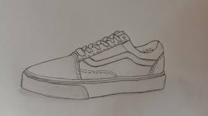Draw with me cute vans sneakers and learn how to draw cute shoes drawings with colored pencils. How To Draw Shoes Vans Vans Old Skool Time Lapse Youtube