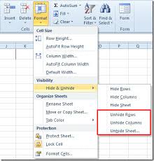 This specific sheet is hidden using vba ( xlsheetveryhidden). How To Hide Or Unhide Columns In Excel For Mac