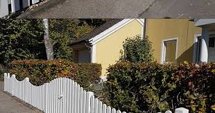 Zaun Mit Unterbogen In Weiss Zaun Kunststoffzaune Gartenzaun