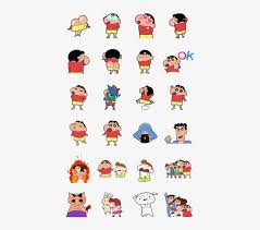 Alien shiriri 2017 full movie. Crayon Shin Chan Speaks His Mind Crayon Shin Chan Line Sticker Png Image Transparent Png Free Download On Seekpng