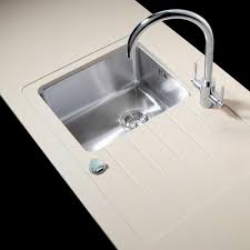 Undermount kitchen sink with drainboard. Single Bowl Kitchen Sink Minerva Work Surfaces With Drainboard Stainless Steel Undermount