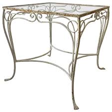 Shop for wrought iron table, wrought iron patio furniture, round marble table, iron dining table and iron side table for less at walmart.com. Small Outdoor Tables 1stdibs