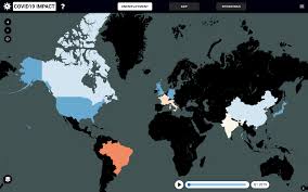 The us, india and brazil have seen the highest number of confirmed cases, followed by france, turkey, russia and the uk. Covid 19 Impacts On Major Economies Of The World Cartography M Sc