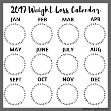 Subscribe to my free weekly newsletter — you'll be the first to know when i add new printable documents and templates to the freeprintable.net network of sites. Free 2019 Weight Loss Calendars For Instagram Fit And Frugal Mommy