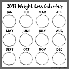 We're sharing tips for understanding which plus, it stresses weight loss over a longer period of time: Free 2019 Weight Loss Calendars For Instagram Fit And Frugal Mommy