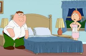 Peter Griffin Family Guy Exhausted Tired In Bed GIF | GIFDB.com