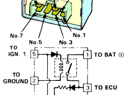 1994 honda accord wiring diagram from detoxicrecenze.com. Check The Honda Main Relay In Your Car