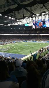 Ford Field Interactive Football Seating Chart