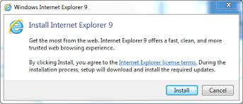Download internet explorer 9 (32 bits) final (32 bits) for windows for free, without any viruses, from uptodown. Windows Internet Explorer 9 Ie9 Download Links And Ie9 Installation