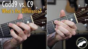 Cadd9 vs C9 Chords - What's the Difference? - YouTube